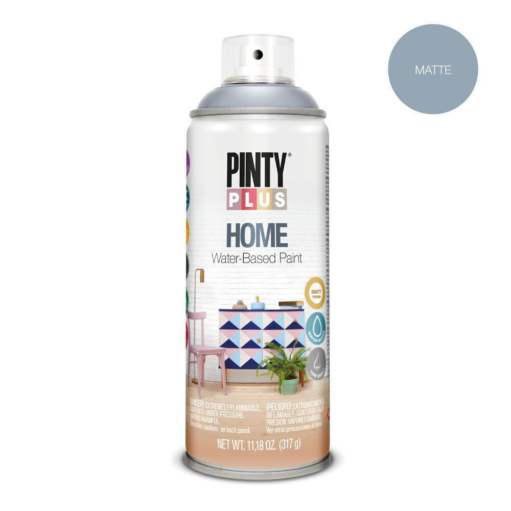 Veepõhine aerosool värv matt Dusty Blue HOME PintyPlus 400ml hind ja info | Värvid | kaup24.ee