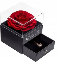 Igavene roos ripatsiga, kus sõna armastus on kujutatud 100 erinevas keeles hind ja info | Muud kingitused | kaup24.ee