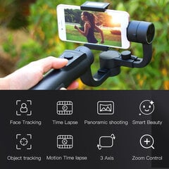 Стабилизатор для камеры телефона, Gimbal, трёхосевой steadicam цена и информация | Аксессуары для телефонов | kaup24.ee