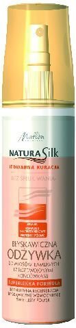 Kiirpalsam habrastele juustele Marion Natura Silk, 150 ml цена и информация | Juuksepalsamid | kaup24.ee