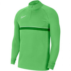 Nike laste dressipluus Dri-FIT Academy 21 Drill Top Jr CW6112, roheline hind ja info | Jalgpalli varustus ja riided | kaup24.ee