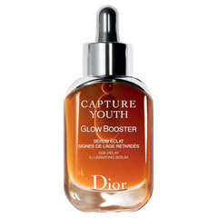 Christian Dior Capture Youth Glow Booster сыворотка для лица, 30 мл цена и информация | Сыворотки для лица, масла | kaup24.ee