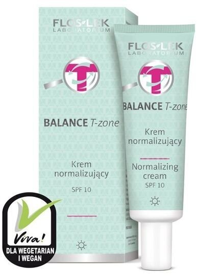 Päevakreem Floslek Balance T-Zone, 50 ml цена и информация | Näokreemid | kaup24.ee