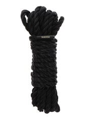 Веревка Taboom, 5 метров, 7 мм, черная цена и информация | БДСМ и фетиш | kaup24.ee