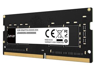 NB MEMORY 32GB PC25600 DDR4/SO LD4AS032G-B3200GSST LEXAR цена и информация | Оперативная память (RAM) | kaup24.ee