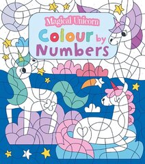 Magical Unicorn Colour by Numbers цена и информация | Книги для малышей | kaup24.ee