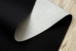 Rugsx ковровая дорожка Rumba, чёрная, 100 см цена и информация | Ковры | kaup24.ee
