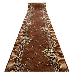 Rugsx ковровая дорожка BCF Trio, коричневая, 200 см цена и информация | Ковры | kaup24.ee