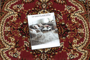 Rugsx ковровая дорожка BCF Wiosna, бордовая, 100 см цена и информация | Коврики | kaup24.ee