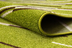 Rugsx ковровая дорожка Heat-Set Fryz Neli, зелёная, 100 см