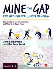 Mine the Gap for Mathematical Understanding, Grades 6-8: Common Holes and Misconceptions and What To Do About Them hind ja info | Noortekirjandus | kaup24.ee