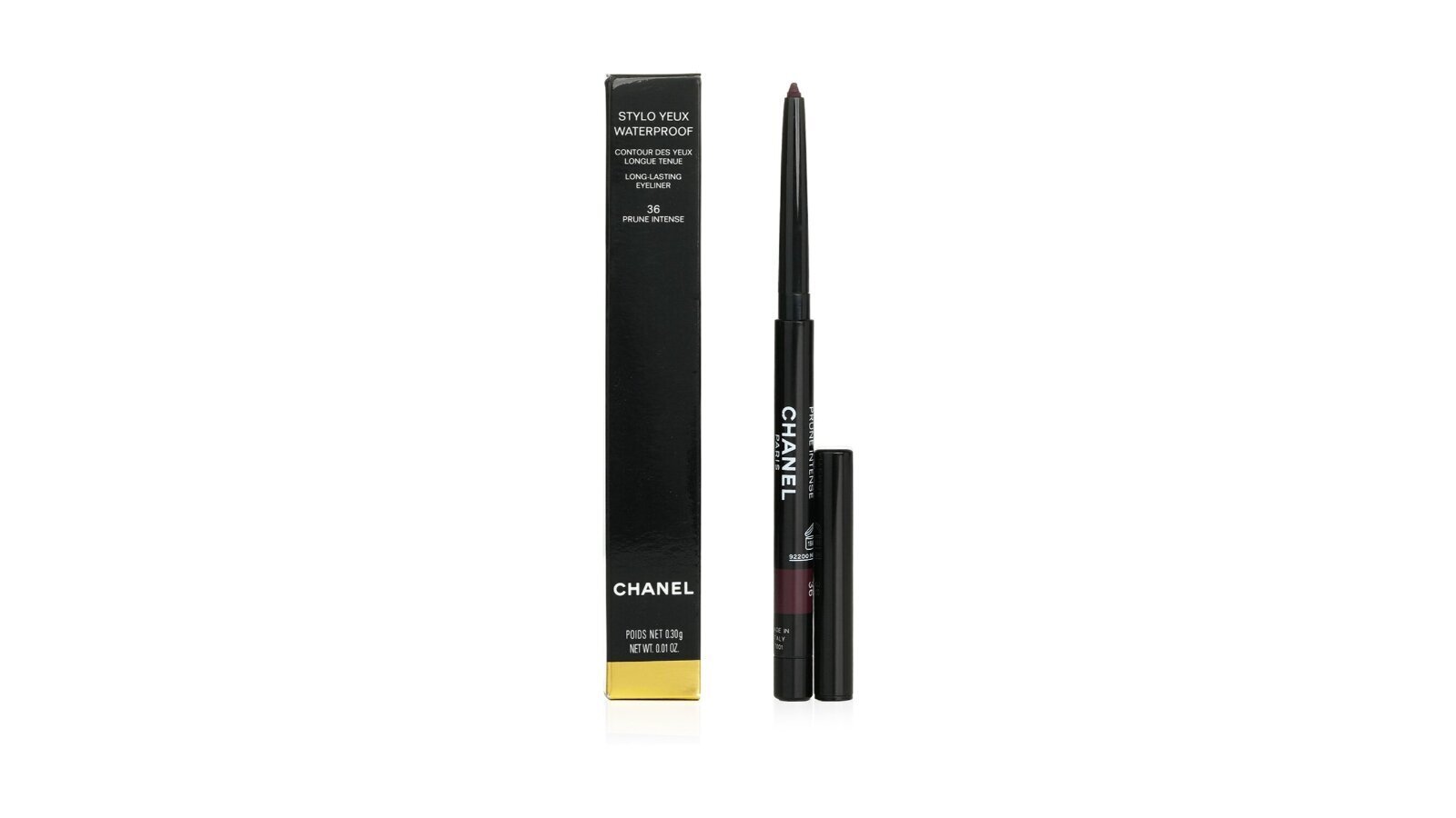 Silmapliiats Chanel Stylo Yeux 36 Prune Intense цена и информация | Ripsmetušid, lauvärvid, silmapliiatsid, seerumid | kaup24.ee