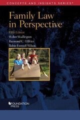 Family Law in Perspective 5th Revised edition цена и информация | Книги по экономике | kaup24.ee