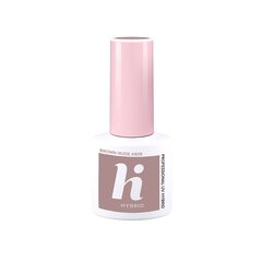 Hübriidküünelakk Hi Hybrid Brown Nude 409, 5ml цена и информация | Лаки для ногтей, укрепители для ногтей | kaup24.ee