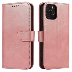 Telefonikaaned Magnet Case Elegant Case Cover Flip Cover for Xiaomi Redmi Note 11 Pro + 5G / 11 Pro 5G / 11 Pro, roosa hind ja info | Telefoni kaaned, ümbrised | kaup24.ee