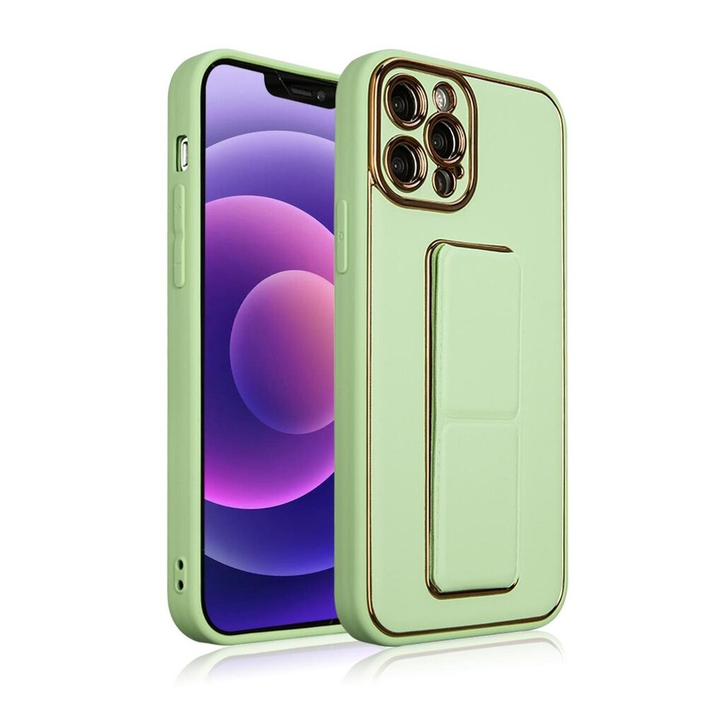 Telefoniümbris New Kickstand Case cover for Samsung Galaxy A12 5G with stand, roheline hind ja info | Telefoni kaaned, ümbrised | kaup24.ee