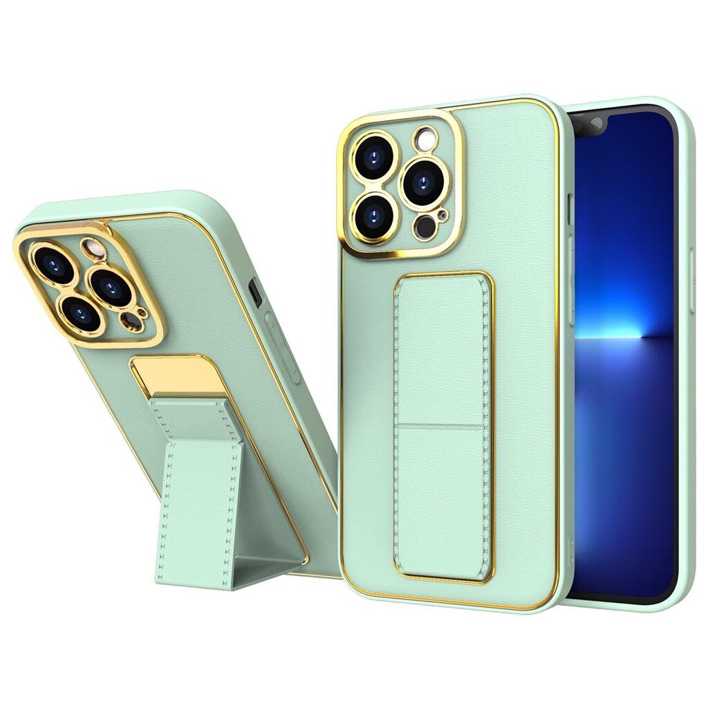 Telefoniümbris New Kickstand Case cover for Samsung Galaxy A12 5G with stand, roheline цена и информация | Telefoni kaaned, ümbrised | kaup24.ee