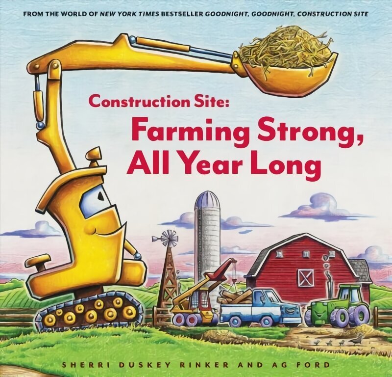 Construction Site: Farming Strong, All Year Long цена и информация | Väikelaste raamatud | kaup24.ee