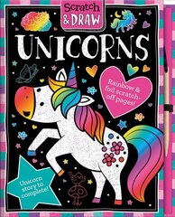 Scratch and Draw Unicorns цена и информация | Книги для малышей | kaup24.ee