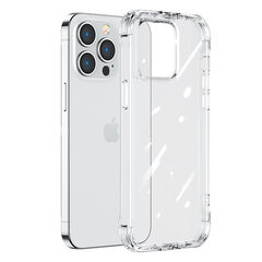 Telefoniümbris Joyroom Defender Series Case Cover for iPhone 14 Armored Hook Cover Stand Clear (JR-14H1), läbipaistev цена и информация | Чехлы для телефонов | kaup24.ee