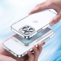 Telefoniümbris Joyroom 14X Case Case for iPhone 14 Plus Durable Cover Housing Clear (JR-14X3), läbipaistev hind ja info | Telefoni kaaned, ümbrised | kaup24.ee