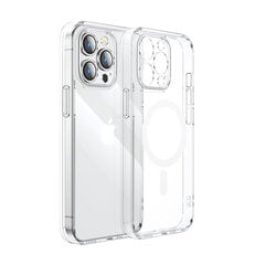 Telefoniümbris Joyroom 14D Magnetic Case Magnetic Case for iPhone 14 Pro Compatible with MagSafe transparent (JR-14D6), läbipaistev hind ja info | Telefoni kaaned, ümbrised | kaup24.ee