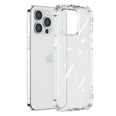 Telefoniümbris Joyroom Defender Series Case Cover for iPhone 14 Pro Max Armored Hook Cover Stand Clear (JR-14H4), läbipaistev цена и информация | Чехлы для телефонов | kaup24.ee