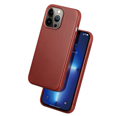 Telefoniümbris Dux Ducis Naples case for iPhone 13 Pro leather cover (MagSafe compatible), punane hind ja info | Telefoni kaaned, ümbrised | kaup24.ee