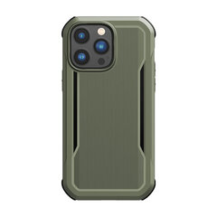 Telefoniümbris Raptic X-Doria Fort Case iPhone 14 Pro with MagSafe armored cover, rohelised цена и информация | Чехлы для телефонов | kaup24.ee