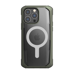 Telefoniümbris Raptic X-Doria Secure Case for iPhone 14 Pro Max with MagSafe armored cover, roheline hind ja info | Telefoni kaaned, ümbrised | kaup24.ee