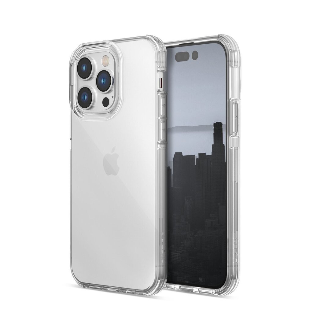 Telefoniümbris Raptic X-Doria Clear Case iPhone 14 Pro Max armored clear cover, läbipaistev hind ja info | Telefoni kaaned, ümbrised | kaup24.ee