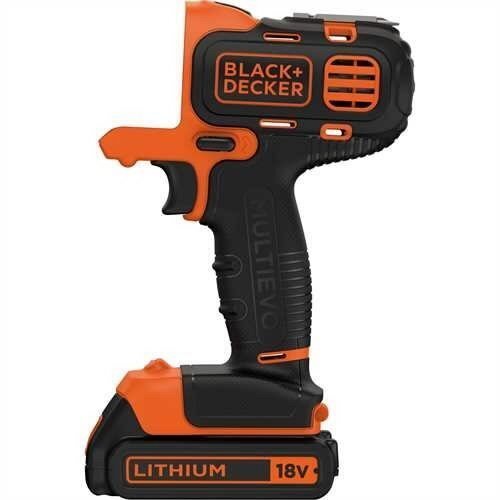 Multifunktsionaalne akuga seade Black&Decker MT218K 18V Multievo&trade hind ja info | Akutrellid ja akukruvikeerajad | kaup24.ee