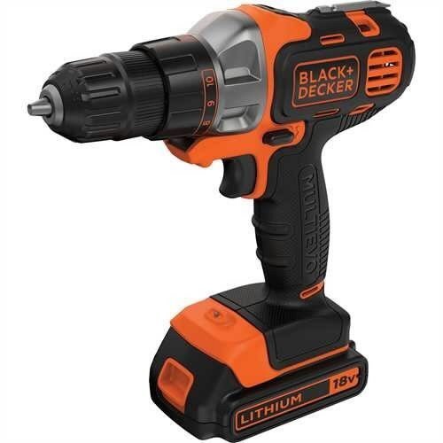 Multifunktsionaalne akuga seade Black&Decker MT218K 18V Multievo&trade цена и информация | Akutrellid, kruvikeerajad | kaup24.ee