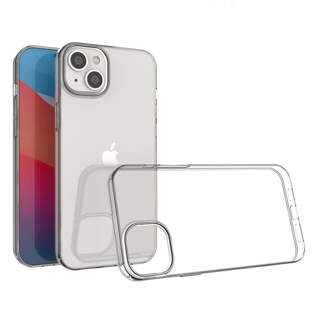 Telefoniümbris Gel case cover for Ultra Clear 0.5 mm iPhone 14 Max, läbipaistev hind ja info | Telefoni kaaned, ümbrised | kaup24.ee