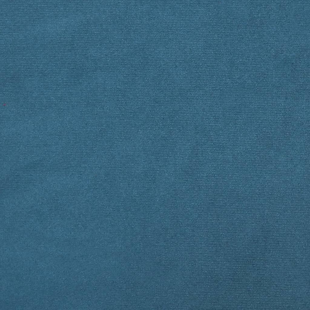 vidaXL tugitool, sinine, 62 x 79 x 79 cm, samet цена и информация | Tugitoolid ja tugitoolvoodid | kaup24.ee