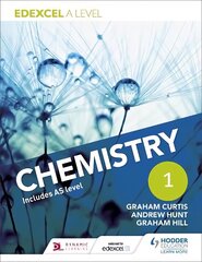 Edexcel A Level Chemistry Student Book 1, Book 1 цена и информация | Книги по экономике | kaup24.ee