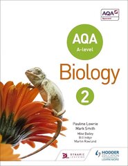 AQA A Level Biology Student Book 2, Year 2, AQA A Level Biology Student Book 2 цена и информация | Книги по экономике | kaup24.ee