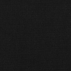 vidaXL kontinentaalvoodi madratsiga, must, 80x200 cm, kangas hind ja info | Voodid | kaup24.ee