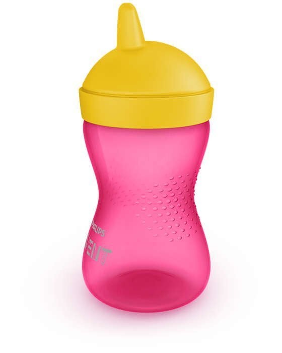 Joogipudel Philips Avent My Grippy 18 kuud 300 ml, roosa hind ja info | Lutipudelid ja aksessuaarid | kaup24.ee