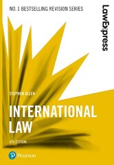 Law Express: International Law 4th edition hind ja info | Majandusalased raamatud | kaup24.ee
