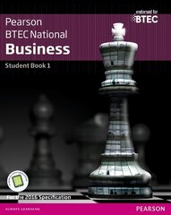 BTEC Nationals Business Student Book 1 plus Activebook: For the 2016 specifications, 1, Student Book plus Activebook цена и информация | Книги по экономике | kaup24.ee