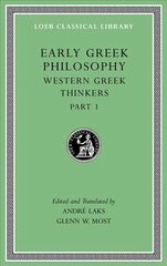 Early Greek Philosophy: Western Greek Thinkers, Part 1, Volume IV цена и информация | Исторические книги | kaup24.ee