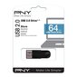 PNY Attaché USB 2.0 64 GB hind ja info | Mälupulgad | kaup24.ee