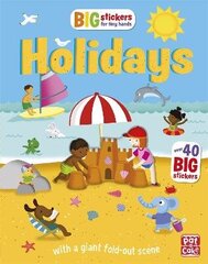 Big Stickers for Tiny Hands: Holidays: With scenes, activities and a giant fold-out picture цена и информация | Книги для малышей | kaup24.ee