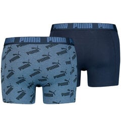 Meeste aluspüksid Puma Men Aop Boxer Blue 935054 03 цена и информация | Мужские трусы | kaup24.ee