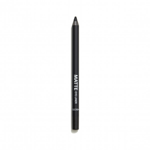 Silmapliiats Gosh Matte Eyeliner No.002 Matt Black, 1.2g цена и информация | Ripsmetušid, lauvärvid, silmapliiatsid, seerumid | kaup24.ee