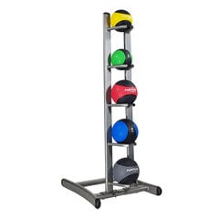 Tunturi Medicine Ball Rack, Black (1/2) цена и информация | Аксессуары для тренажеров | kaup24.ee