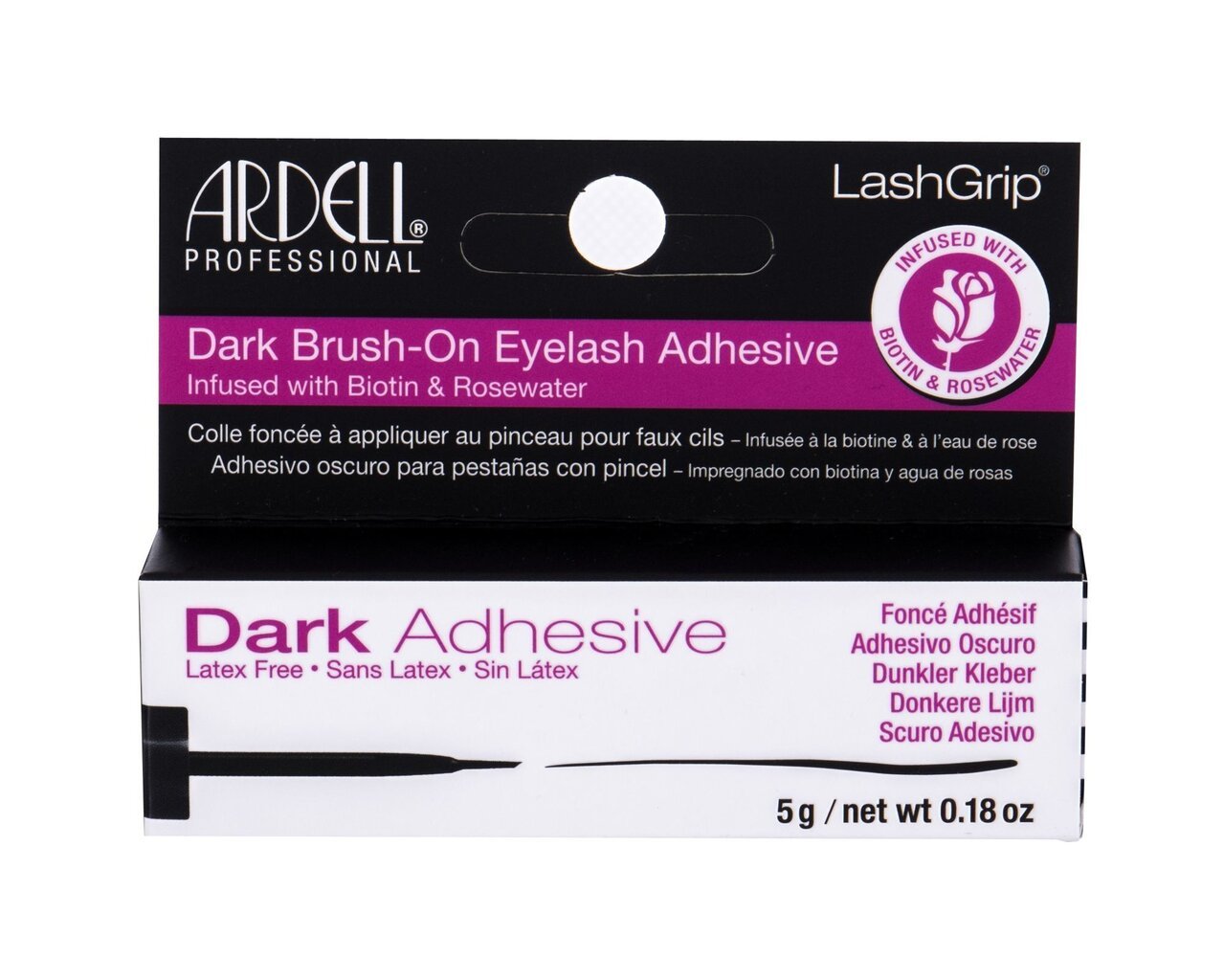 Ripsmeliim Ardell LashGrip Brush-On Dark Adhesive Dark, 5 g цена и информация | Kunstripsmed, ripsmekoolutajad | kaup24.ee