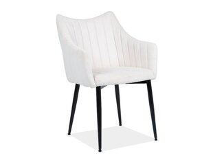 2-osaline toolide komplekt Signal Meble Monte, must hind ja info | Söögilaua toolid, köögitoolid | kaup24.ee