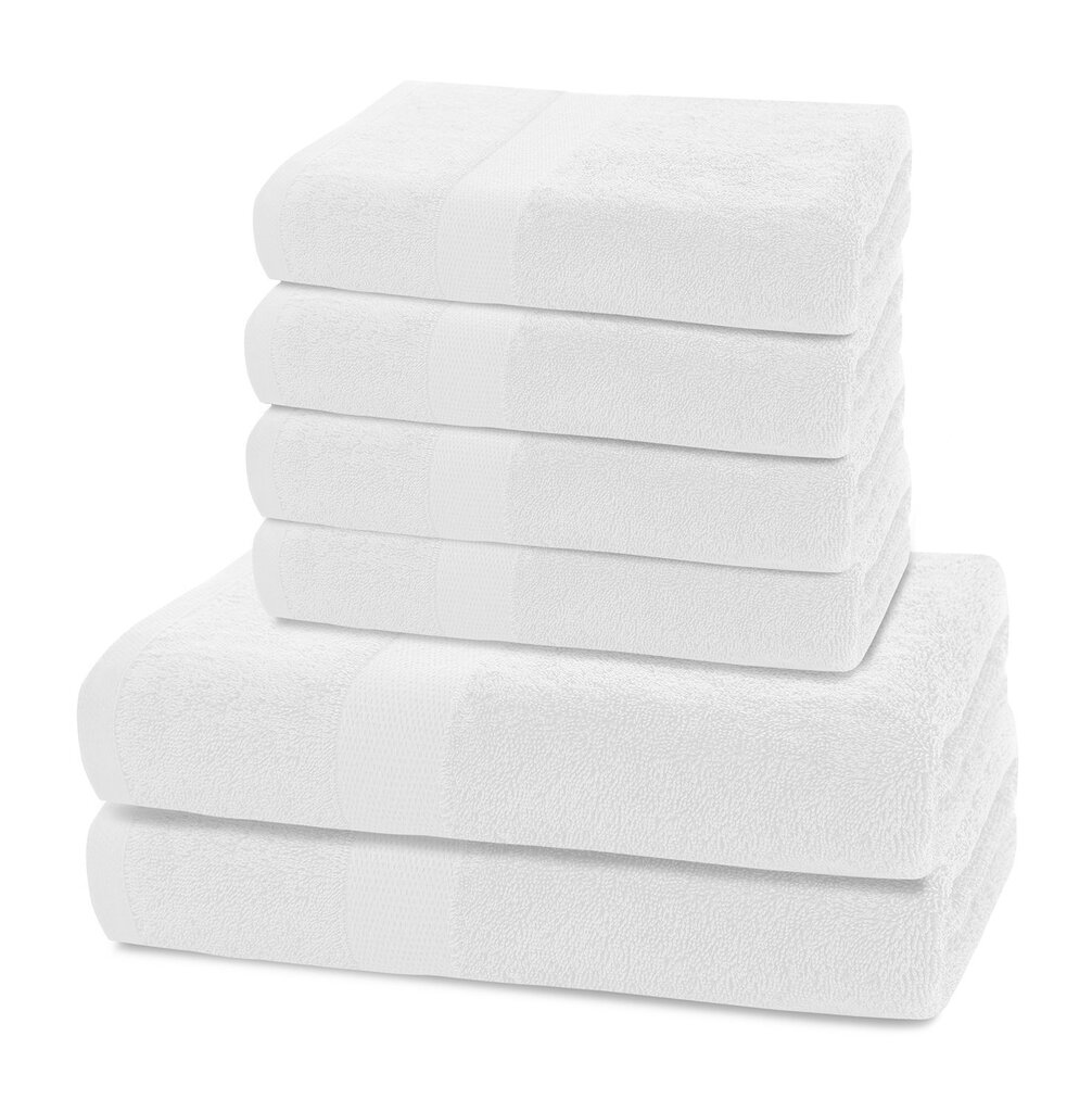 Decoking rätik Marina, valge - erinevad suurused цена и информация | Rätikud, saunalinad | kaup24.ee